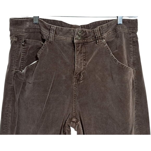 Y2K Zana Di Jeans Bootcut Brown Corduroy Womens Pants Size 22 - Picture 5 of 11